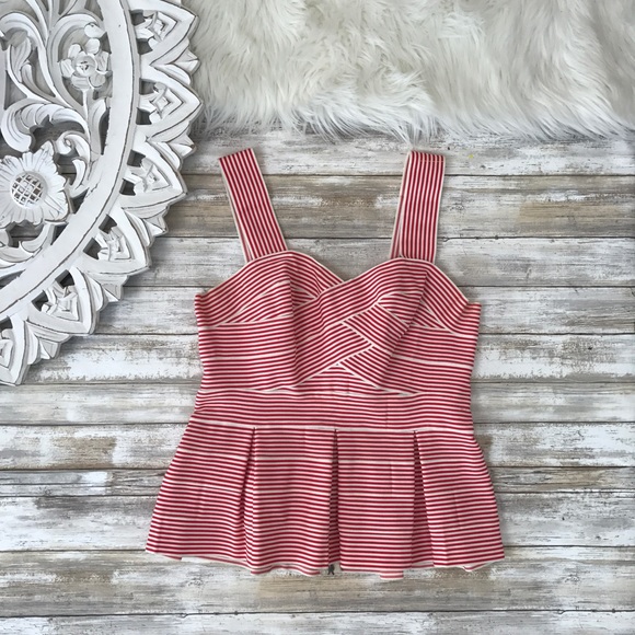 Anthropologie Tops - HD In Paris Cabana Peplum Tank Top